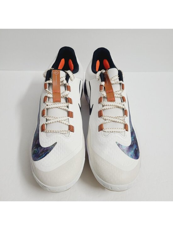 NEW Nike Alpha Huarache Elite 4 Low Metal Baseball Cleats HV8541-100 Size 14 #1 main image 5